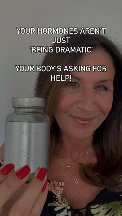 Instagram post by @getgorgeouswithme_ugc for Neuaura. Caption reads: [...] to just “push through,” Until I found....