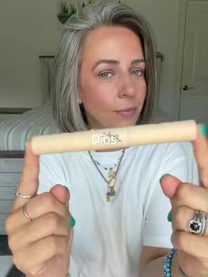 TikTok post by @kellyrosesarno for DIBS Beauty. Caption reads: @DIBSBEAUTY Double Standard Mascara is now 1 year....