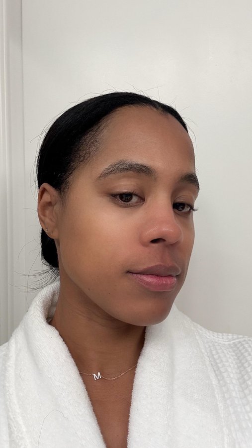 Instagram post by @buymechanel for EVE LOM. Caption reads: [...] the cleansing part of my routine with....