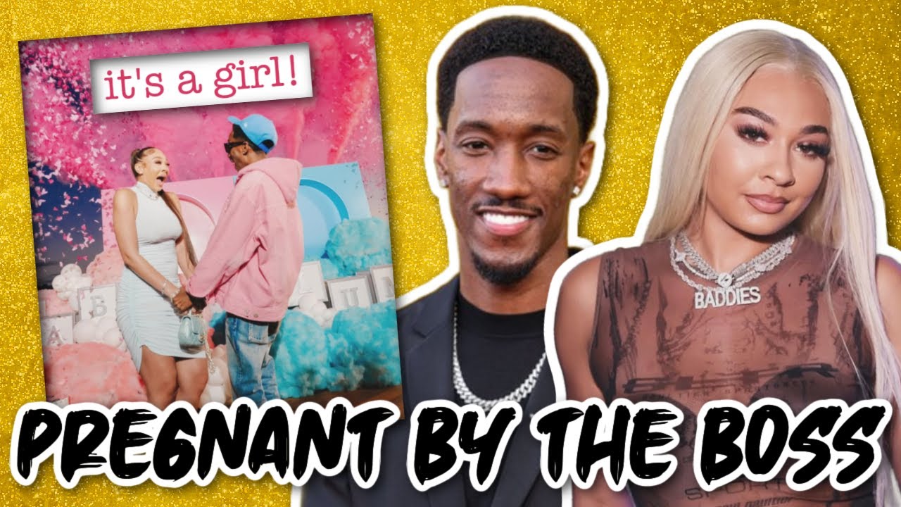 YouTube post by @QueenChioma for UnitedMasters. Caption reads: SCOTTY WITH THE BODY IS PREGNANT BY THE ZEUS CEO .