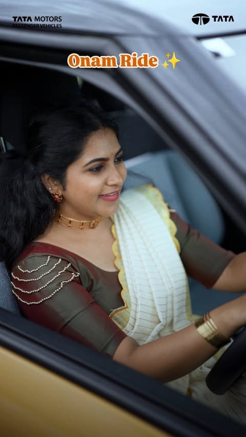 Instagram post by @ankhitha_vinod_ for Tata Motors. Caption reads: [...] with the all-new Tata Punch and Tata Motors,....
