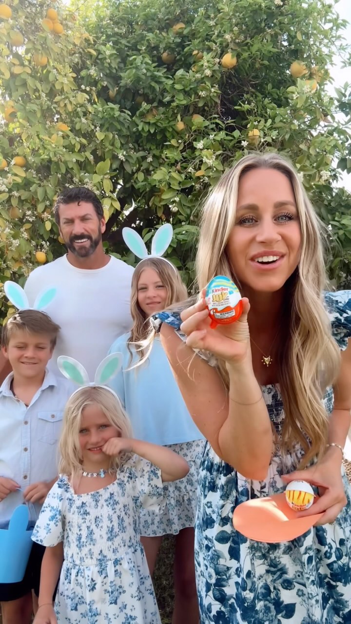 Instagram post by @lolo_webb for Kinder U.S.. Caption reads: If you’re looking for a fun way to mix up a....