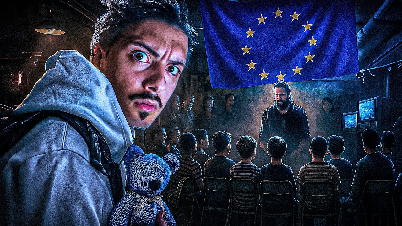 YouTube post by @JULANOFFICIEL for Emma. Caption reads: Inside a PEDOCRIMINAL Network in EUROPE: the....