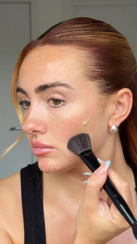 Instagram post by @glowbysophs for Kay Beauty. Caption reads: ur skin but better 🤍 ad this @kaybykatrina hydra....