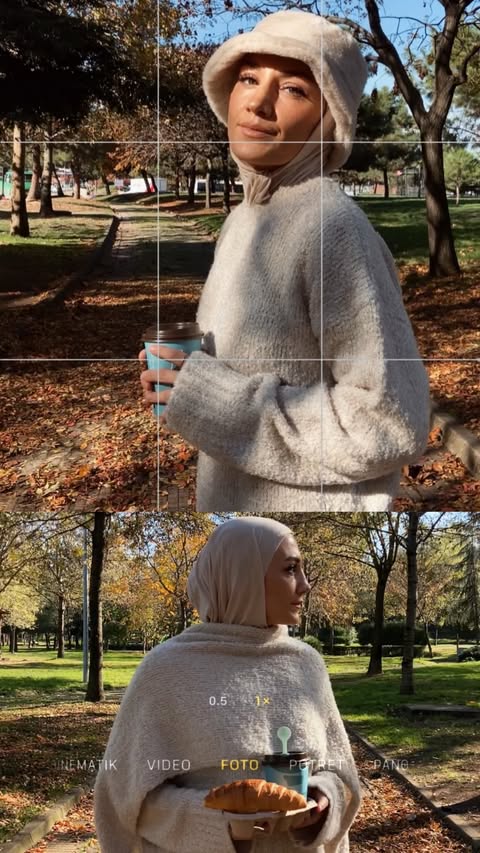 Instagram post by @sedatutuncuu for OZSARICAM. Caption reads: Soft touch🧸 @ozzsaricam 💫 #reklam.