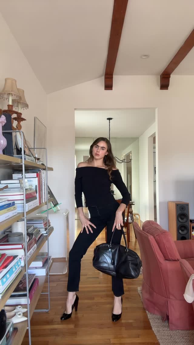 Instagram post by @cierraoday for Mother Denim. Caption reads: Serving solutions to my every outfit need Chloe....