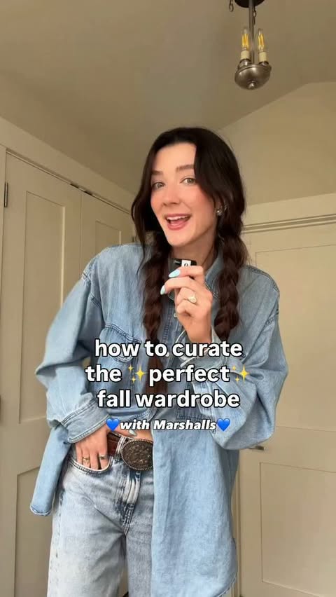 Instagram post by @andie.jey for Marshalls. Caption reads: [...] ?? consider this your sign to go to....