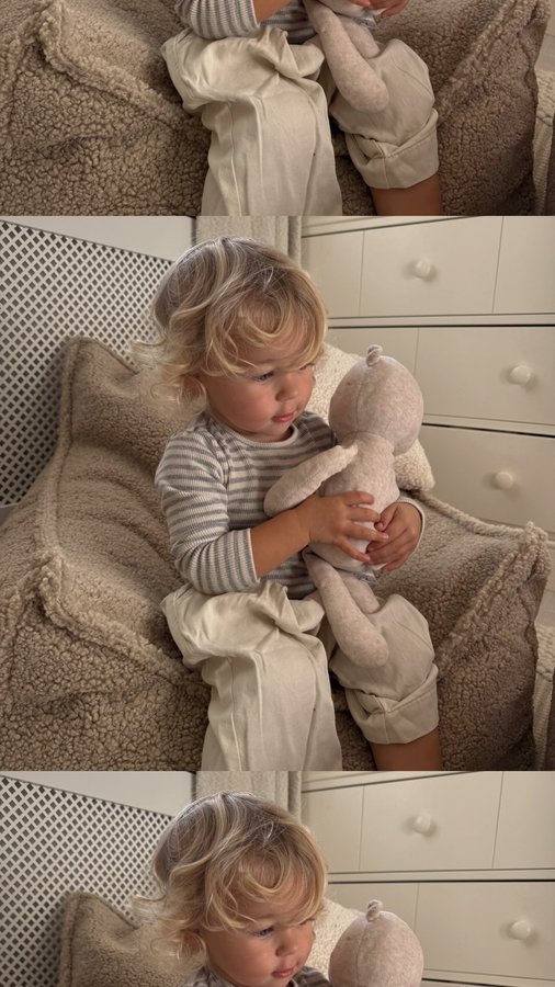 Instagram post by @_jennywilkinson for Wigiwama. Caption reads: [...] beanbag chair and ottoman set from @wigiwama....