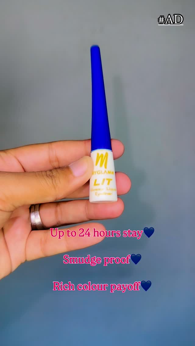 Instagram post by @kritisinghhh2713 for MyGlamm. Caption reads: [...] it right, this amazing product from @myglamm....