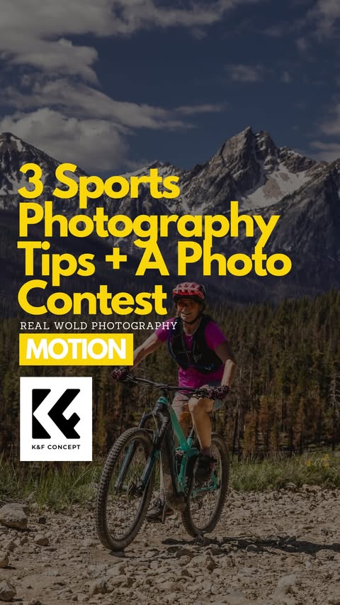 Instagram post by @bryantalksphotography for K&F CONCEPT. Caption reads: [...] tips and a photo contest from @kfconcept.....