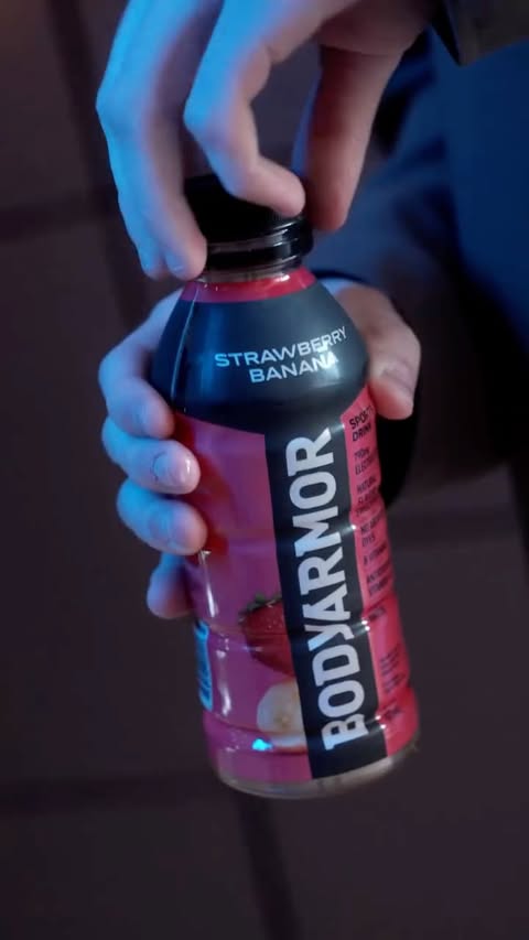 Instagram post by an influencer for BODYARMOR. Caption reads: [...] dreams do come true @drinkbodyarmor....