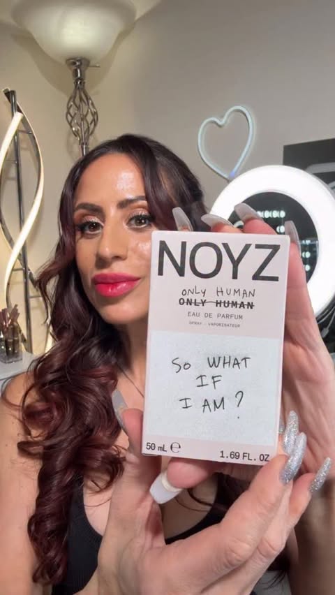 Instagram post by @makeupbysharonjoy for NOYZ. Caption reads: NOYZ just dropped a NEW Skin Hugging Gourmand....