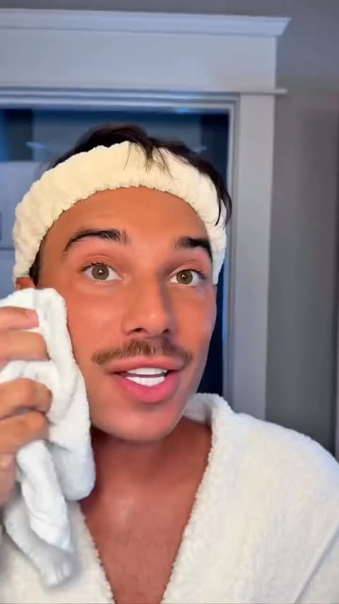 Instagram post by @landonromano for DIME. Caption reads: skin speaks for itself tbh✨ @dimebeautyco....