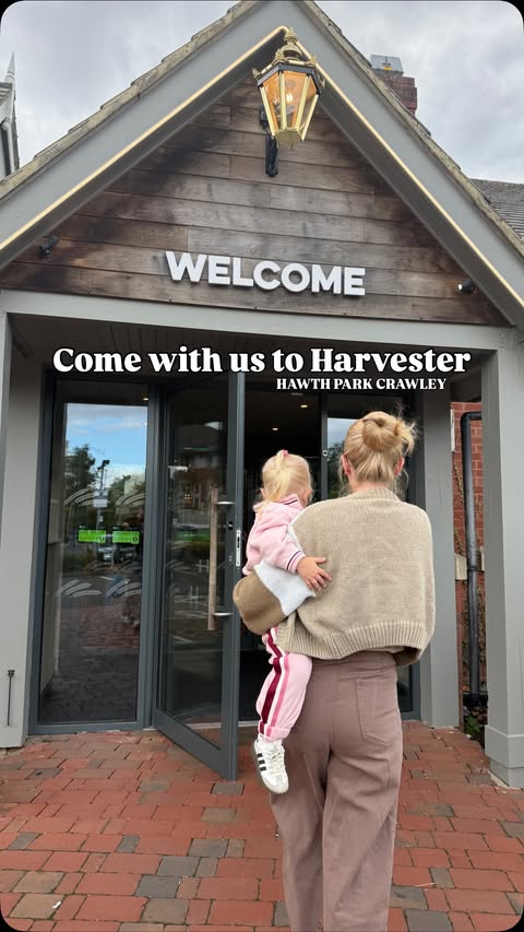 Instagram post by @tinytripswith_bo for Harvester. Caption reads: [...] invited down to the newly refurbished....
