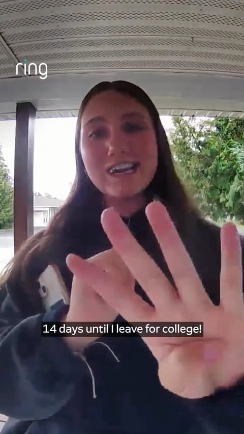 Instagram post by @goodnews_movement for Ring. Caption reads: [...] and why am I crying for strangers? 🥰 @ring....