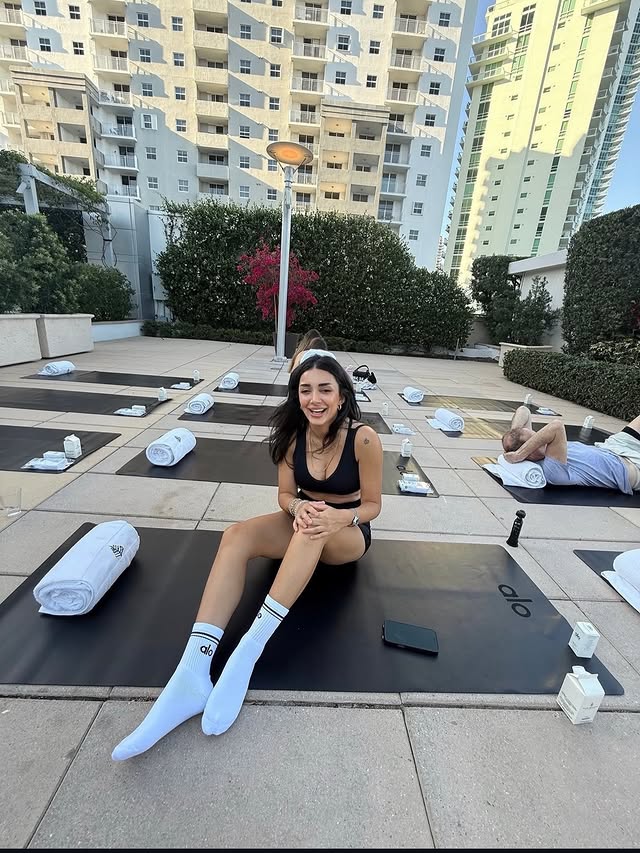 Instagram post by @goksjournal for collAble. Caption reads: ALO isn’t just a brand in my life — it’s part of....