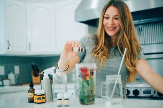 Instagram post by @vegaalexa for Young Living. Caption reads: Citrus Fresh!!!! You are too good to me! 😍🥰 This....