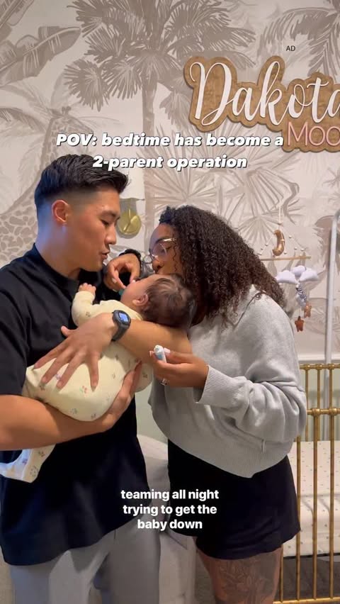 Instagram post by @destinykayla_ for Mommy's Bliss. Caption reads: [...] newborn life, we’ve been keeping the....