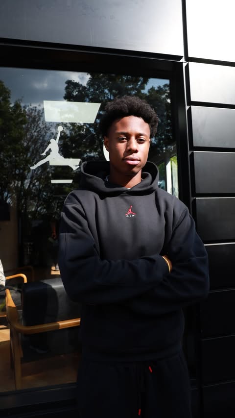 Instagram post by @mowilsonnn for Jordan. Caption reads: Day At @jdsports x @jumpman23 Ballout 2026… ad.