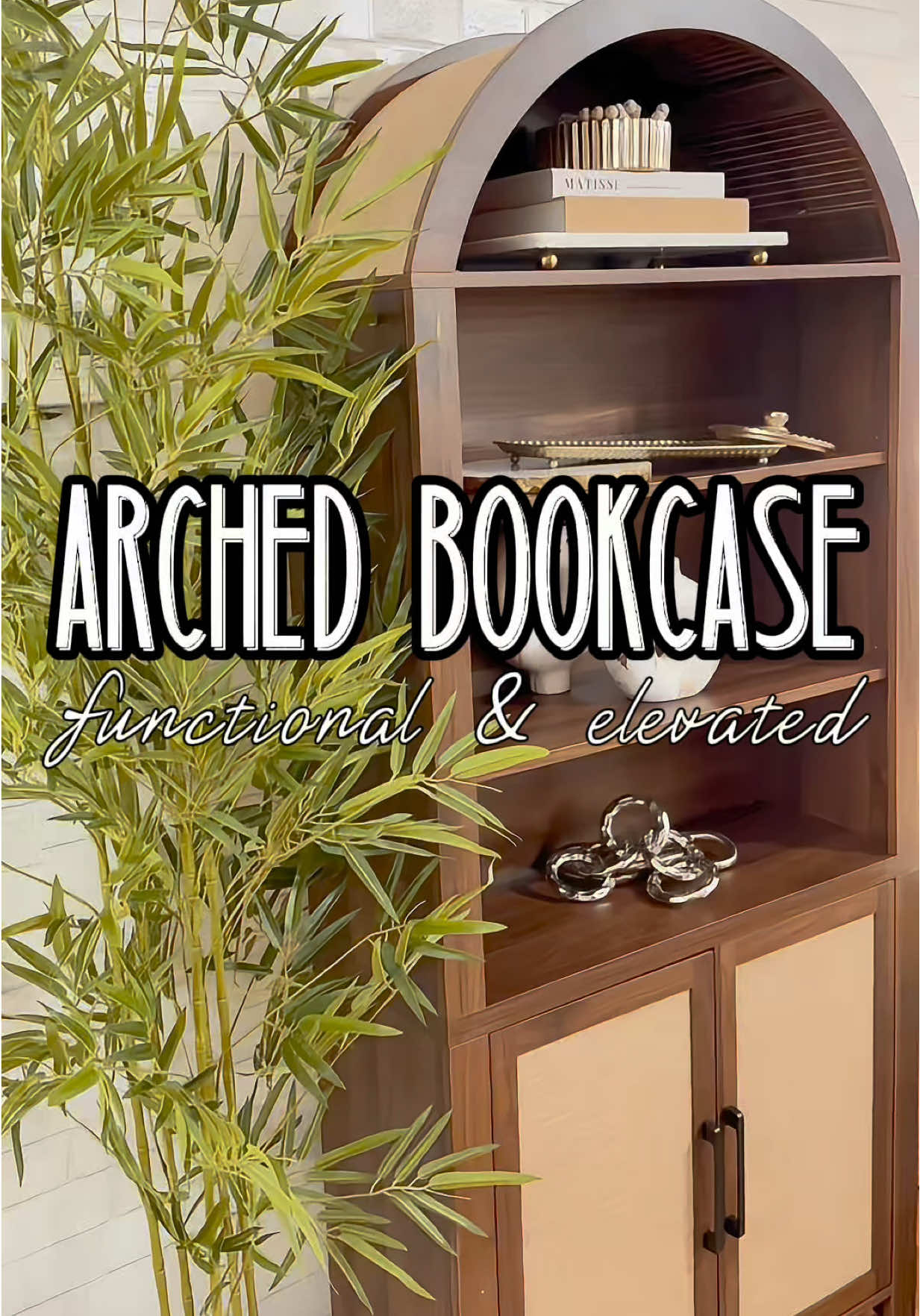 TikTok post by @shopminnfinds for Giratree. Caption reads: [...] #furniturefinds #homedecor #storage....