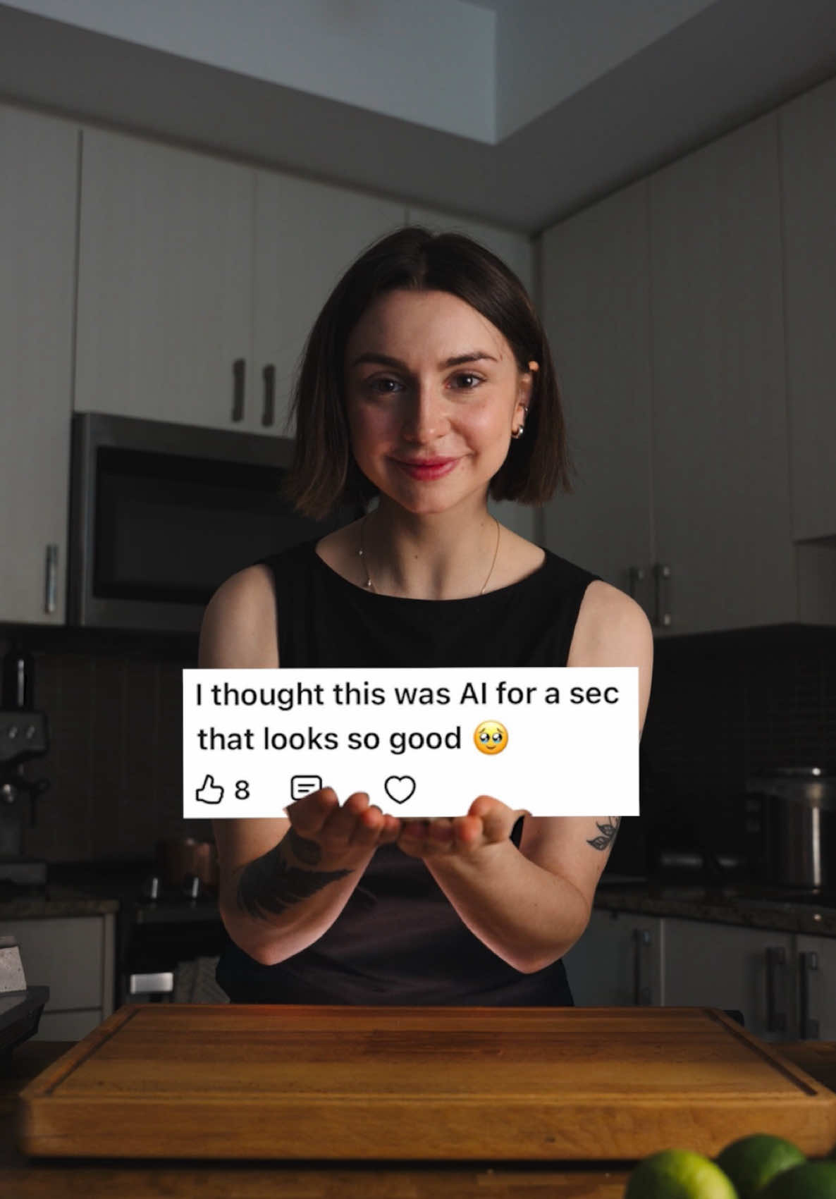 TikTok post by @elanneboake for Adobe Video. Caption reads: #adobevideopartner Colors look almost too good to....