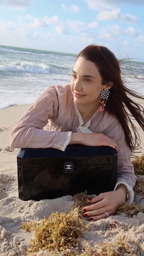 Instagram post by @paujoaristi for CHANEL. Caption reads: [...] have to be a pirate to find a treasure.....