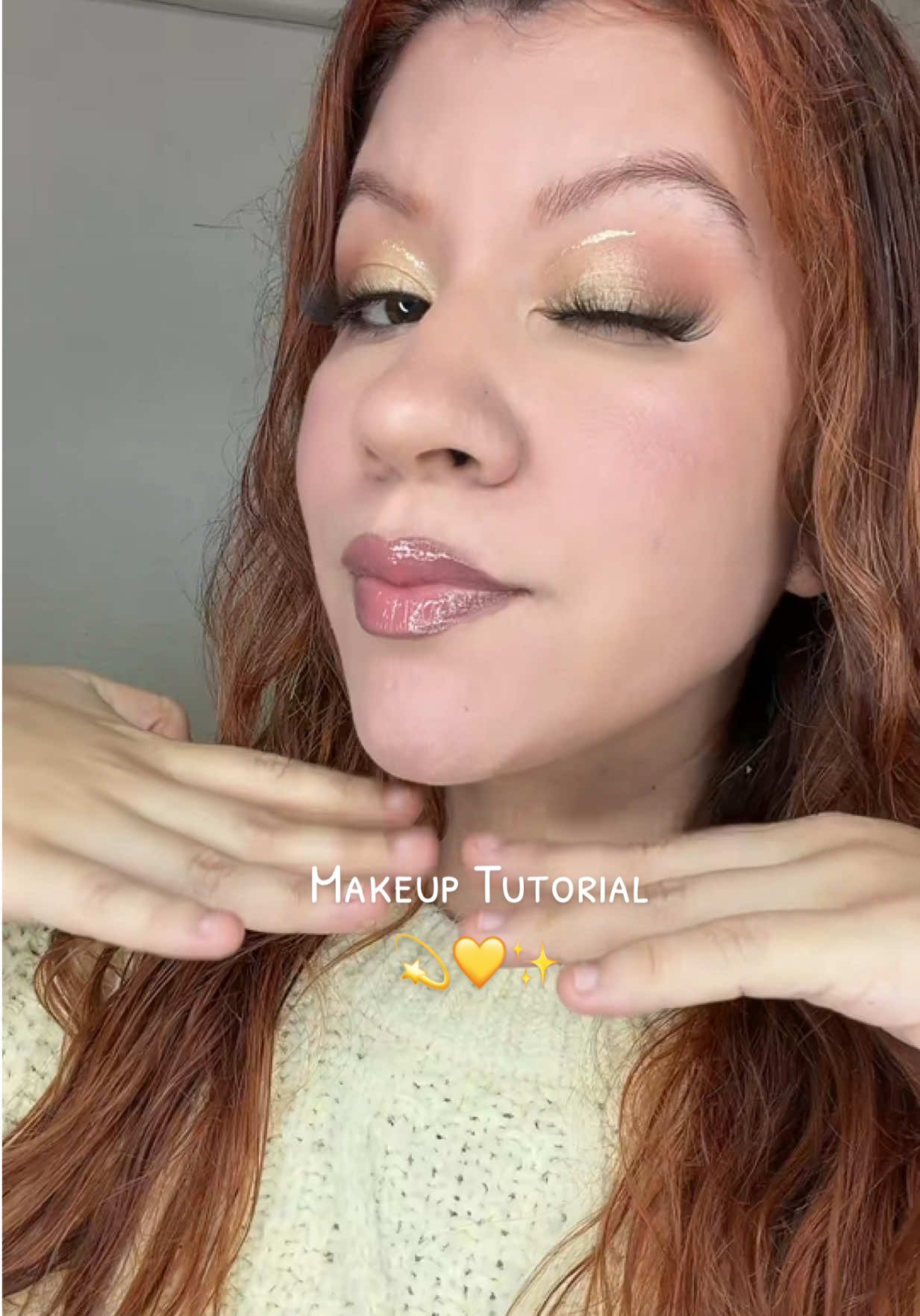 TikTok post by @_michellechacon for BUXOM Cosmetics. Caption reads: [...] Vol 2 Overdressed Palette @buxomcosmetics....