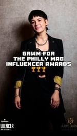 Instagram post by @karysantayana for WILDFANG. Caption reads: [...] influencer awards!! 🏆 thank u....