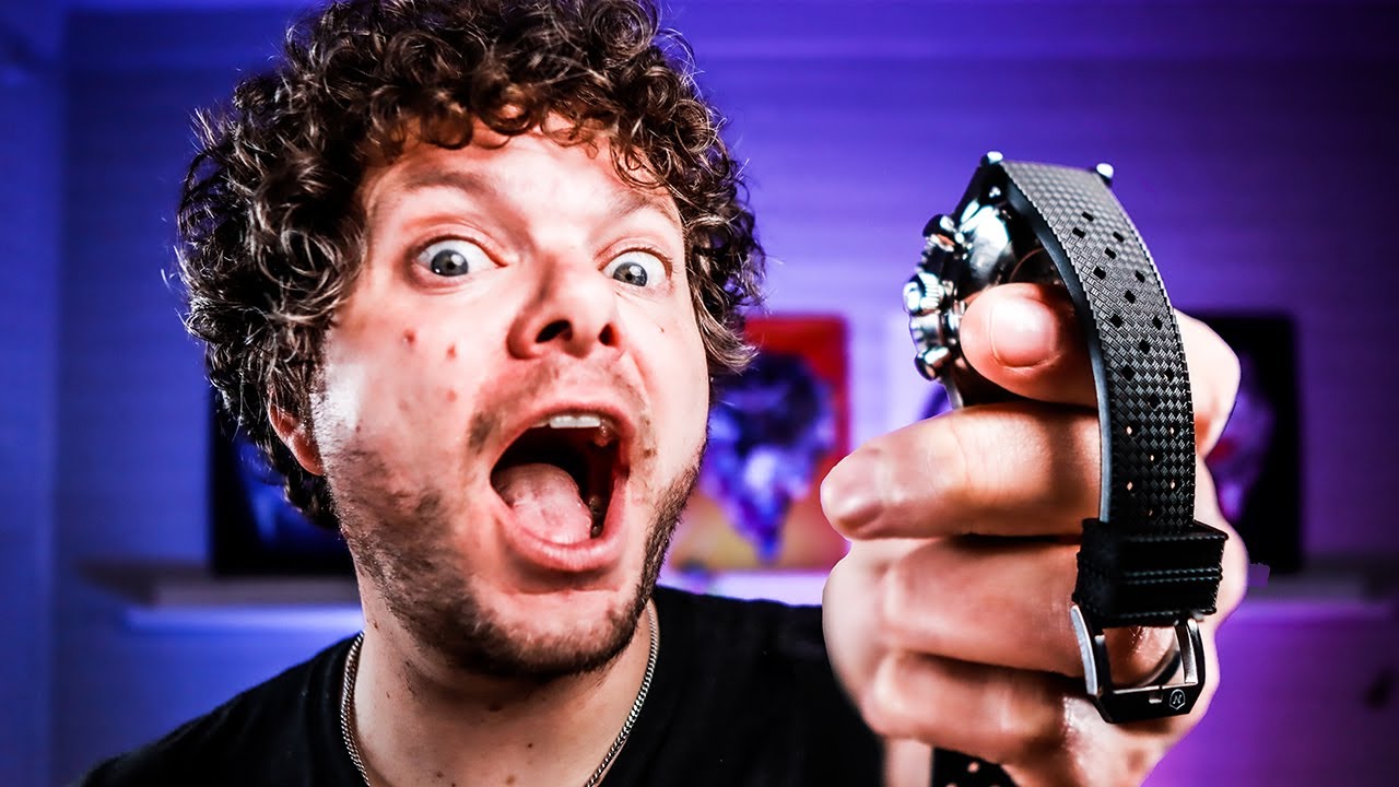 YouTube post by @THEMADWATCHCOLLECTOR for Nivada Grenchen. Caption reads: Don't Buy An Omega! BUY This Instead And Thank Me....