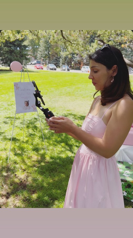 Instagram post by @yasminin.usa for Hohem. Caption reads: [...] perfectly. That’s why I used the Hohem....