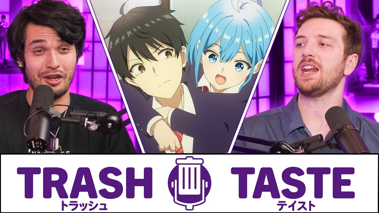 YouTube post by @TrashTaste for Vessi. Caption reads: This Anime Made Us SO Angry | Trash Taste .