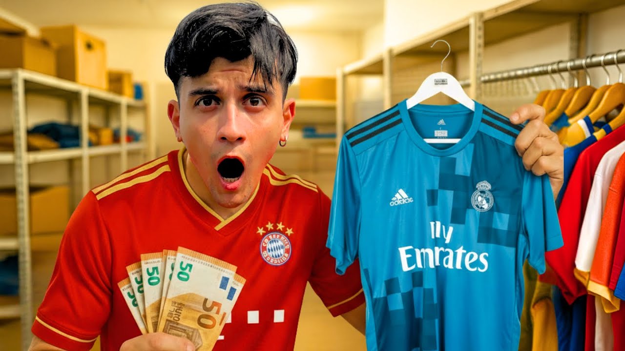 YouTube post by @IlSalottoDelPallone for Fiscozen. Caption reads: ⚽️ Let's try to MAKE SOME MONEY RESELLING FOOTBALL....