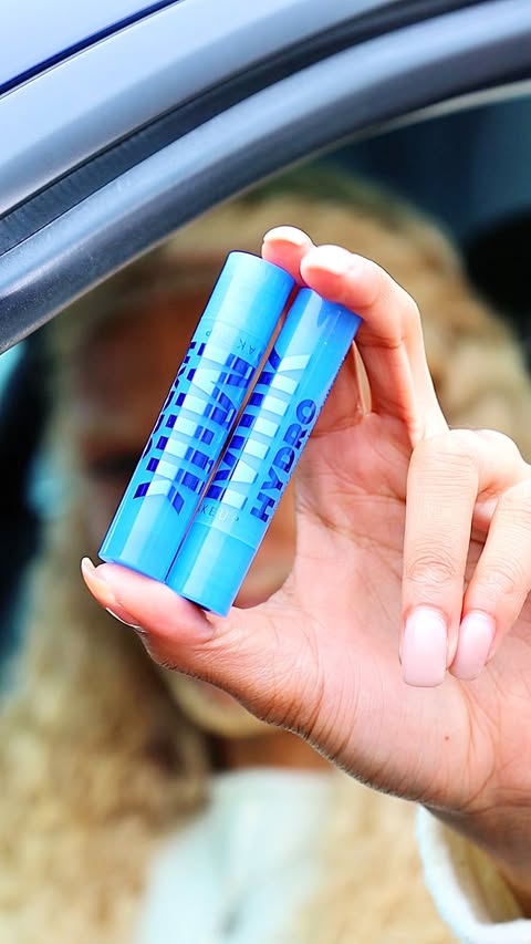 Instagram post by @alfredlewislll for Benefit Cosmetics. Caption reads: Just grabbed the @milkmakeup Hydro Grip Gel....