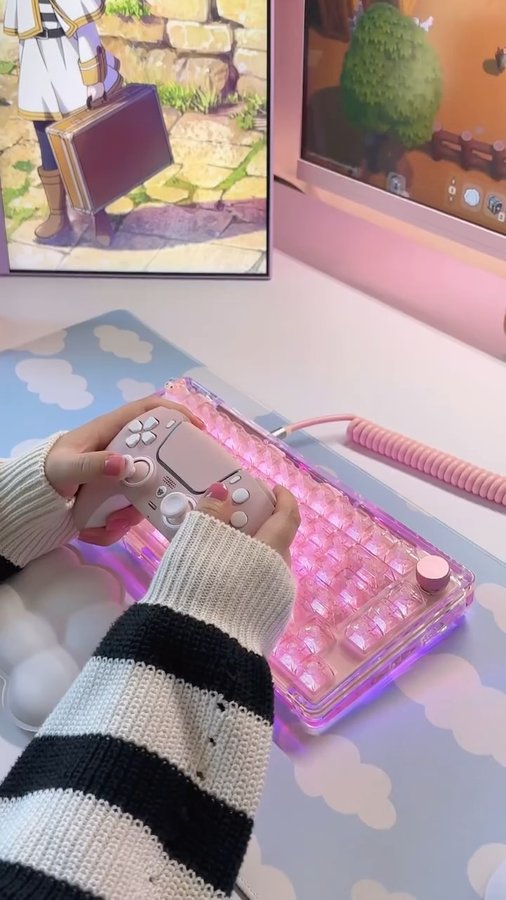 Instagram post by @cozywithmar for HexGaming. Caption reads: [...] COZYWITHMAR for a discount! 🤑 🔗:....