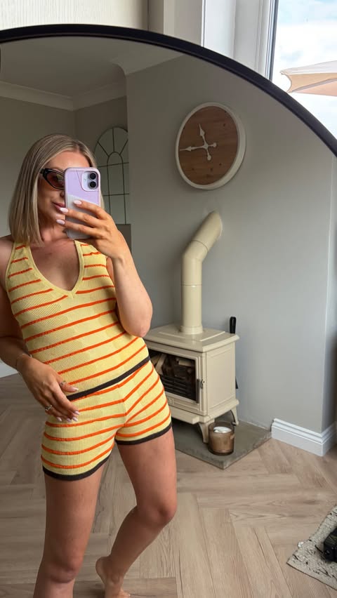Instagram post by @mrsoliviagracehunt for ASOS. Caption reads: It’s an @asos summer ☀️🍦🧋🫧 @asos @stylink AD.