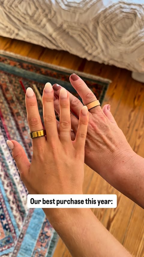 Instagram post by @polina.vita for Ultrahuman. Caption reads: [...] Just better decisions for our bodies....