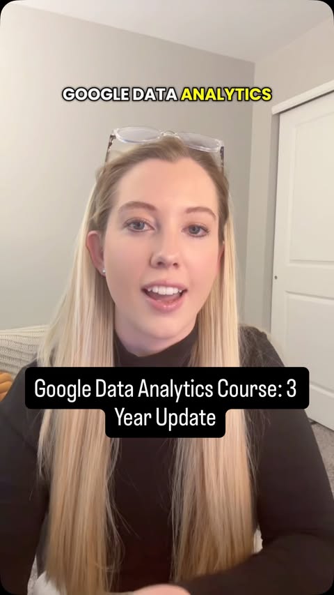 Instagram post by @marytheanalyst for Coursera. Caption reads: #CourseraPartner I can’t believe it’s been 3 [...].