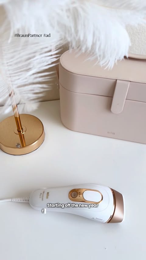 Instagram post by @ritayamphu for Braun. Caption reads: #BraunPartner #ad My favorite part of getting....