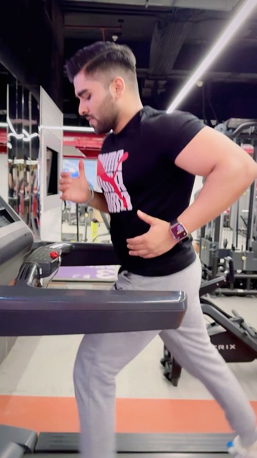 Instagram post by @divyank_chandra for Myprotein ME. Caption reads: ⭐️MY PRO- The Whey (India’s First Tri- Whey....