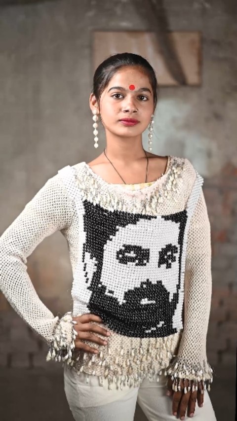 Instagram post by @innovationforchange_ for Sabyasachi. Caption reads: ✨ A Tribute to Timeless Elegance | Sabyasachi....