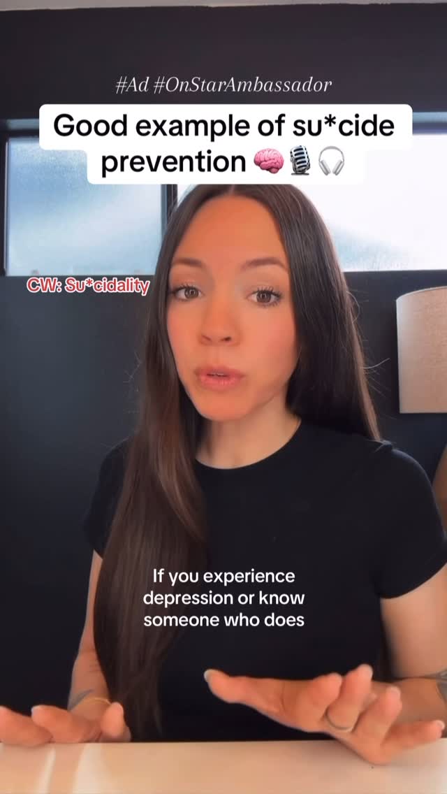 Instagram post by @the.truth.doctor for OnStar. Caption reads: AD | This is a real life example of helping....