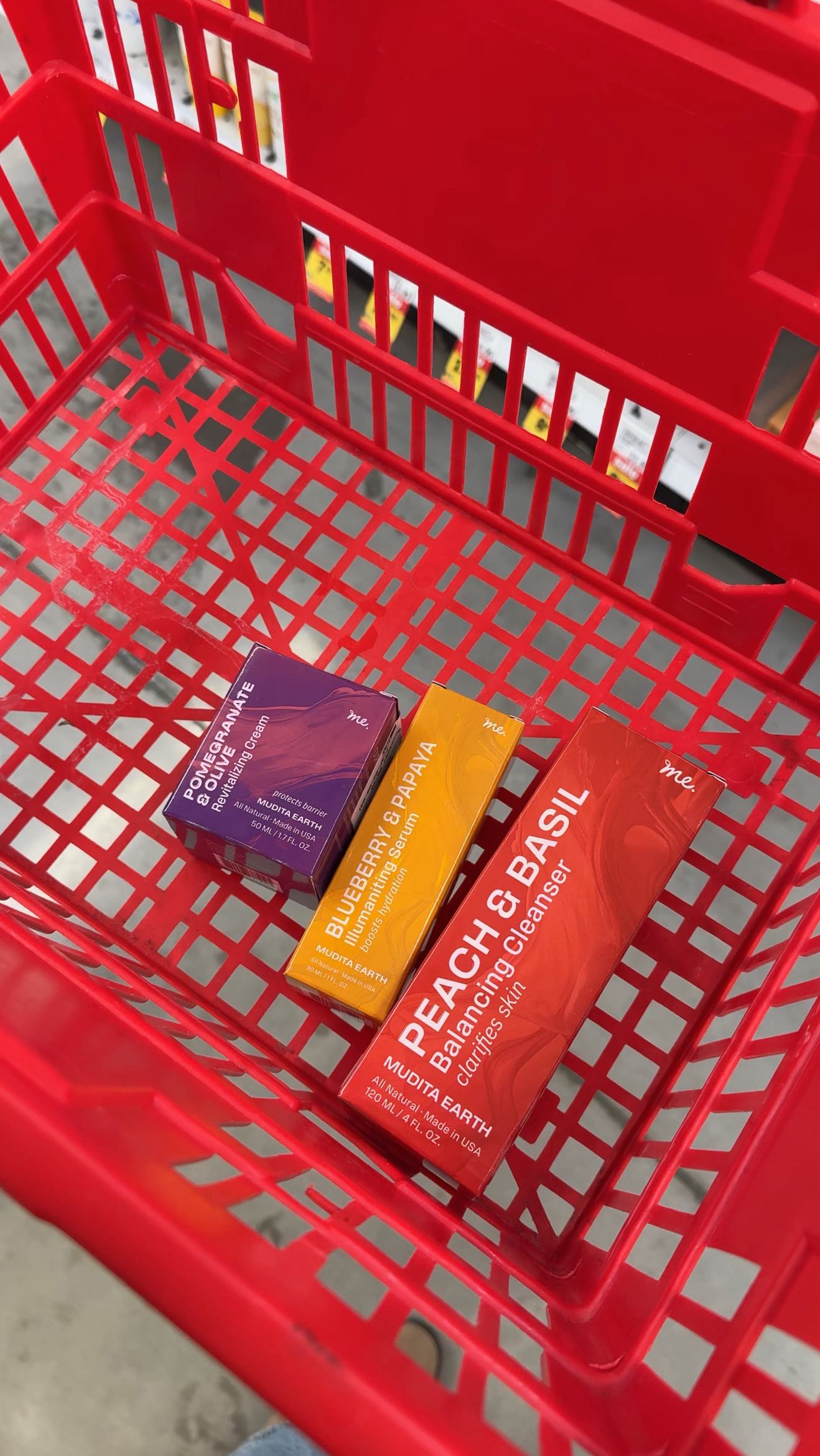 Instagram post by @misskren for Instacart. Caption reads: Chicago winter is here and my skin feels it.....