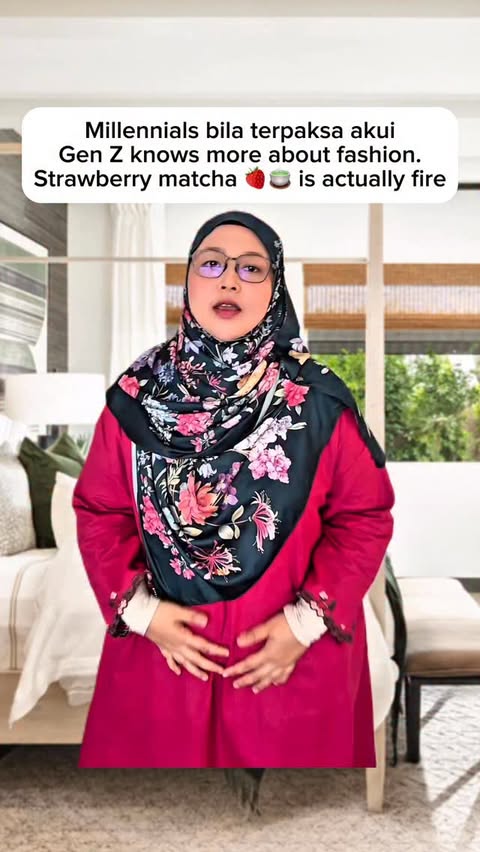 Instagram post by @aidayaticy for TudungPeople. Caption reads: [...] you gorgeous Gen Zs! (Shout out to....