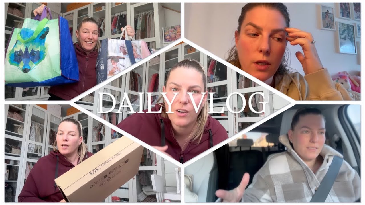 YouTube post by @AmandaYouTube1 for Mainpunkt. Caption reads: No more daily vlogs! l XXL dm, Deichmann & Edeka....