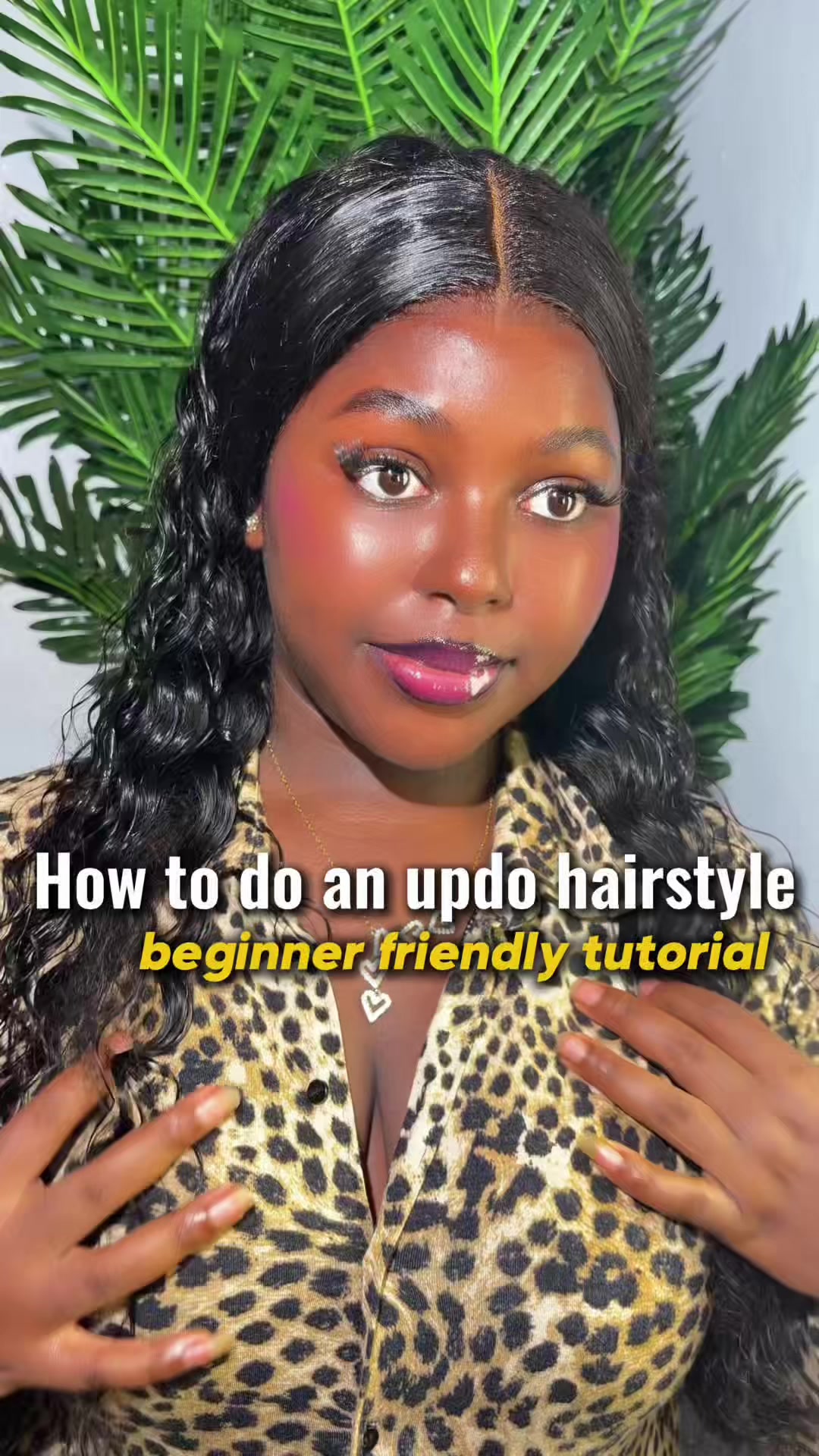 TikTok post by @feoludollars for Lumiere Hair. Caption reads: [...] try a loose deep wave wig? 👀 Wig @Lumiere....