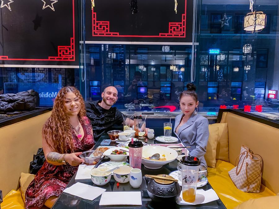 Instagram post by @livethroughhope for Foodie Tribe. Caption reads: Food is not just eating energy. It's an experience....