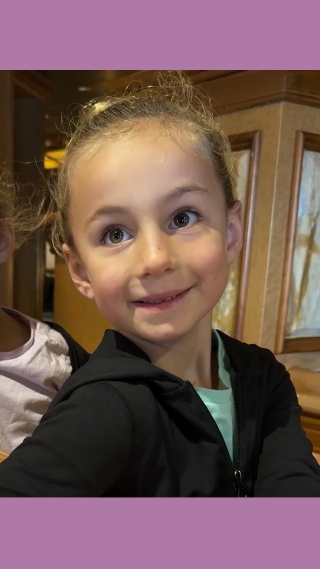 Instagram post by @thefoxsaystwins for Princess Cruises. Caption reads: I refuse to believe that her childhood was....