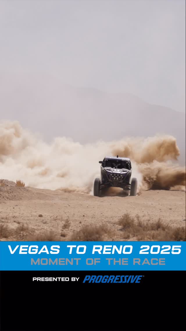 Instagram post by @rzrfactoryracing for Progressive. Caption reads: Moment of the race presented by @progressive !....