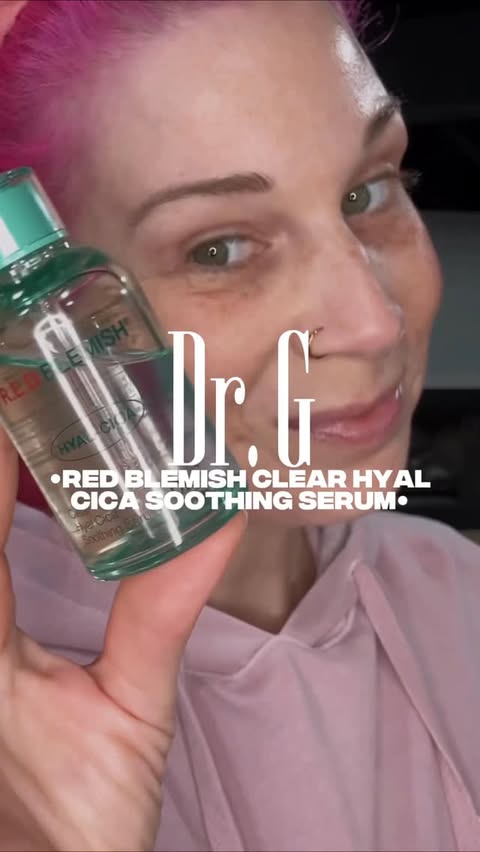 Instagram post by @punkrawkmom44 for Dr.G. Caption reads: [...] No.1 skincare brand for a reason....