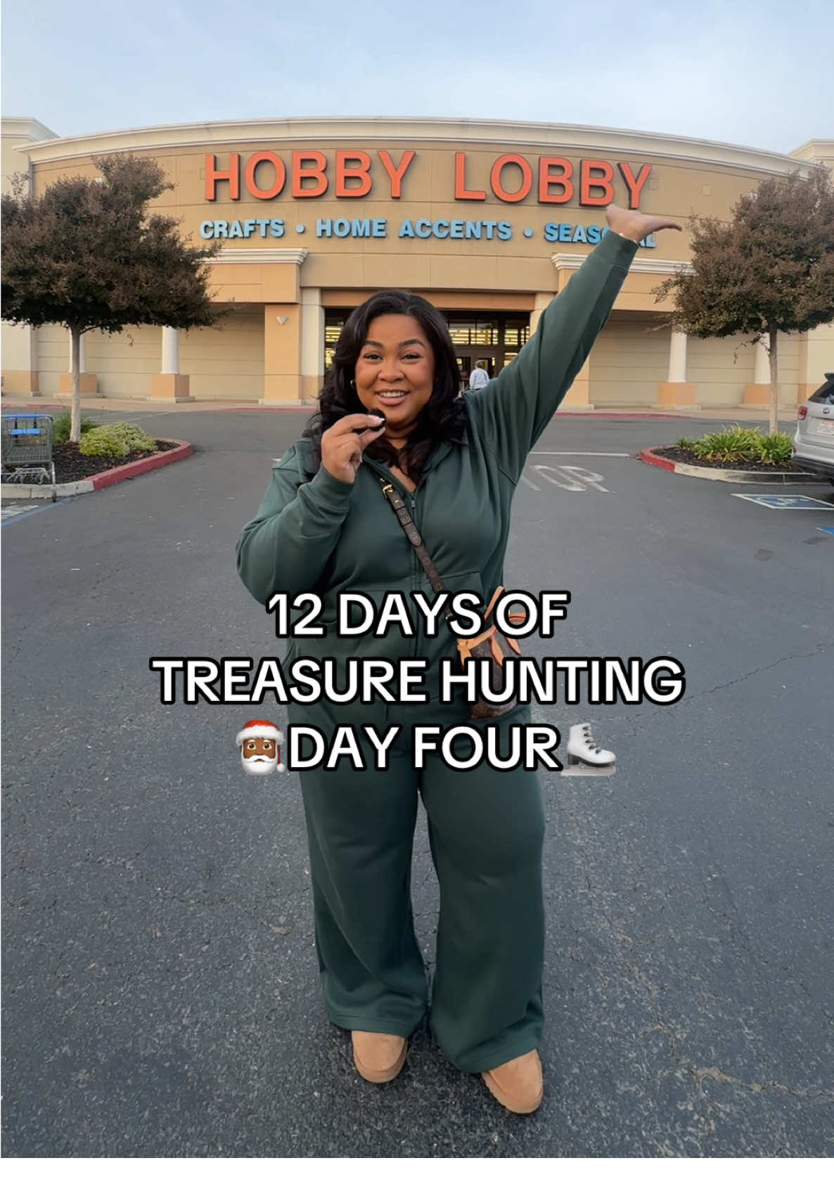 TikTok post by @maya.dannie for Hobby Lobby. Caption reads: @Hobby Lobby JACKPOT!!!!!! Can’t wait to show you....